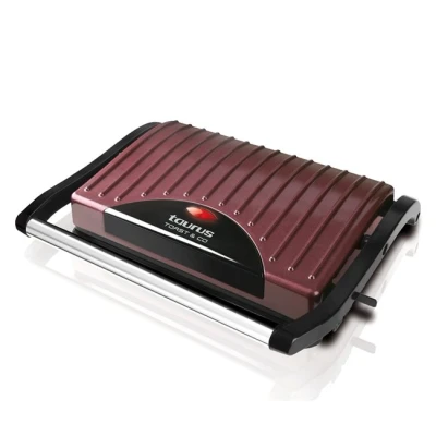 Imagen de Grill Taurus TOASTandCO Potencia 700W, Material antiadherente, Plancha superior