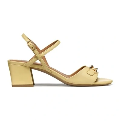 Imagen de Geox D New Eraklia 50, Sandalias Mujer, Amarillo Lt, 39 EU