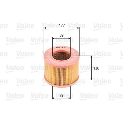 Imagen de VALEO 585605 Filtro de aire 130 177 Cartucho filtrante RENAULT: MEGANE 1, LAGUNA 1 Classic