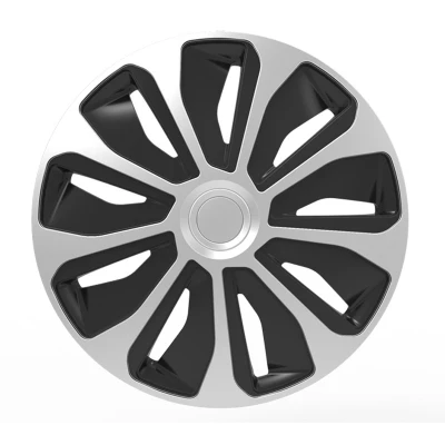 Imagen de AutoStyle PP 5364SB Tapacubos 14Pulgada negro/plata
