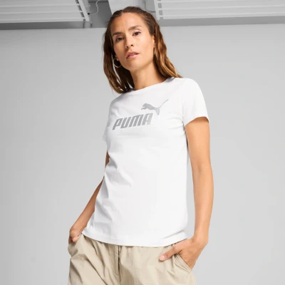 Imagen de Camiseta ESS METALLIC con logotipo n.º 1 para mujer