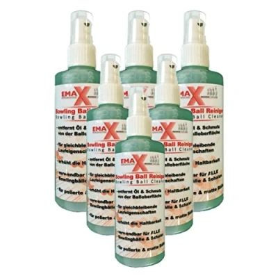 Imagen de Limpiador de bolas bolos EMAX bolas, 100 ml, limpieza rápida bolos, fácil aplicación, juego 6