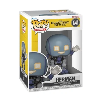 Imagen de Funko POP! Movies: Electric State Herman Figura de Vinilo Coleccionable Idea Regalo Mercancia Oficial Juguetes para Niños y Adultos Movies Fans Muñeco Coleccionistas Exposición