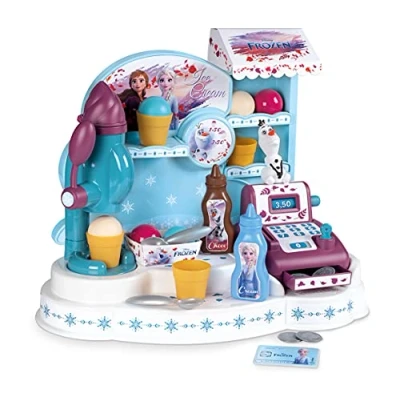 Imagen de Smoby Frozen Helader�a Caja registradora para ni�os 22 accesorios + 1 figura de Olaf