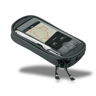 Imagen de SKS Germany COM/SMARTBAG Bolsa Repelente al Agua Manillar de la Bici, Montaje en el Sistema Soporte teléfono móvil COMPIT, Negro, Unisex Adult, Black, One Size
