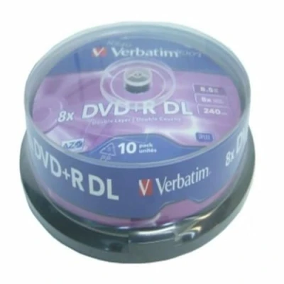 Imagen de Verbatim Dvd+r Dl 8 X 10 Uds.