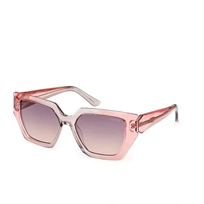 Imagen de Guess IN Iniettato PER Gafas de sol, Mujer, Talla: One Size, Rosa viola sfumato specchiato