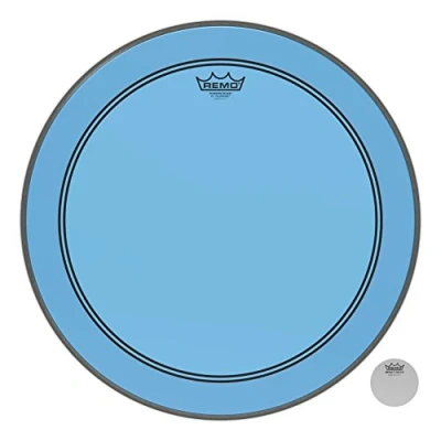 Imagen de Remo Powerstroke 3 Colortone Blue Bass Drum Head Azul, 20&quot; P3 1320 CT BU