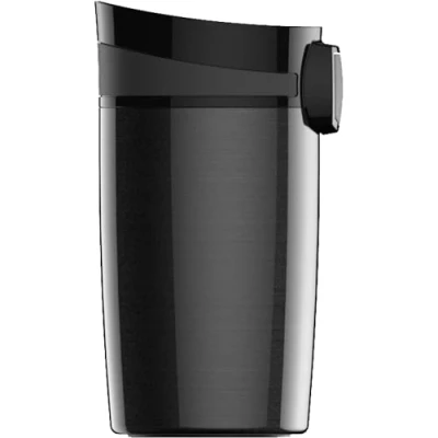 Imagen de SIGG Miracle Black Taza térmica (0.27 L), termo para café aislante y sin sustancias nocivas, vaso térmico hermético de acero inoxidable