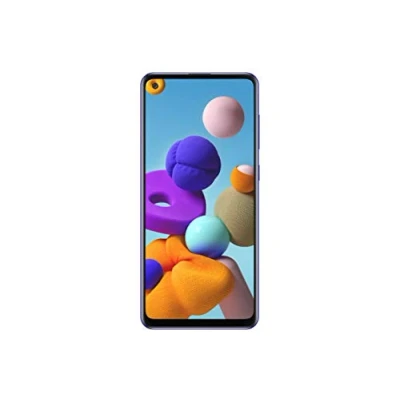 Imagen de Samsung Galaxy A21s Smartphone de 6.5&quot; (4 GB RAM, 64 memoria interna, WiFi, Procesador Octa Core, Cámara principal 48 Mp, Android 10.0) azul