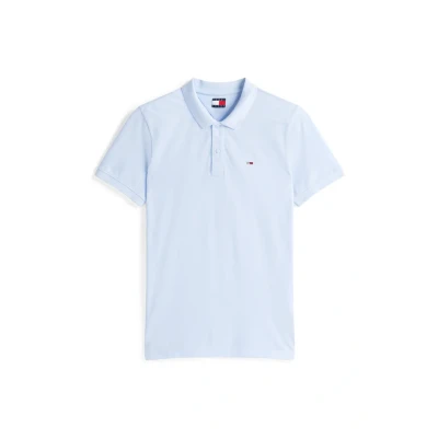 Imagen de Tommy Jeans Placket Polo, Hombre, Talla: 48, Sweet blue