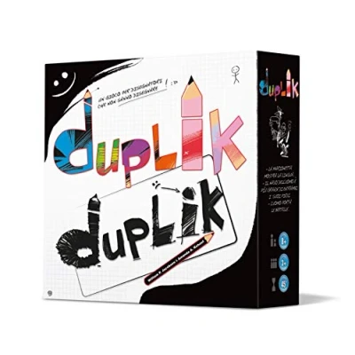 Imagen de Asmodee Duplik Big Box: Un Juego para dibujadores Que no Saben Dibujar, de Mesa, 3+ Jugadores, 8+ años, edición en Italiano