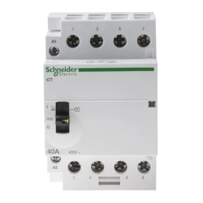 Imagen de Schneider Electric A9C21844 Contactor Modular Ict 40A 4No 220 .240V 50Hz Mo