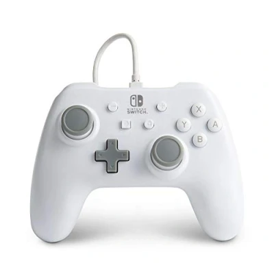 Imagen de Mando con cable PowerA para Nintendo Switch Blanco