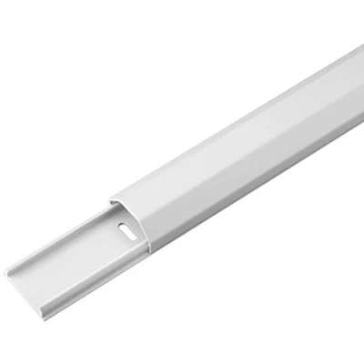 Imagen de Goobay 90727 Canaleta para Cables, Blanco, 1 Pieza