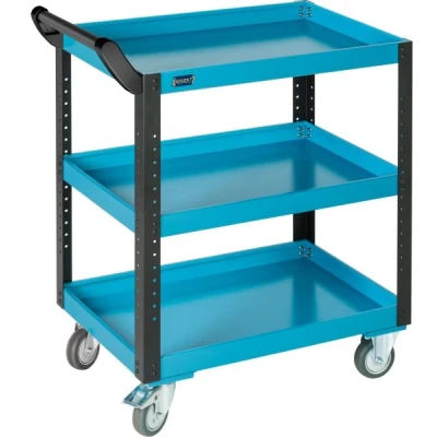 Imagen de HAZET Carrito de servicio Assistent 167 3 Estructura acero estable Capacidad carga total: 150 kg Versátil También en cargas altas móviles y robustas