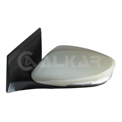 Imagen de Espejo retrovisor Alkar 6149585 izquierda imprimado eléctrico calefactable, abatible eléctricamente, convexo para vehíc. con volante a la