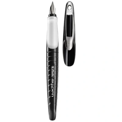 Imagen de Herlitz my.pen L Nib Pluma Negro/Blanco