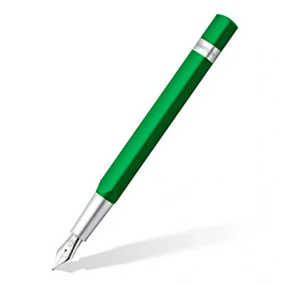 Imagen de STAEDTLER 476TRX5 M. Pluma estilográfica de aluminio con tinta color azul.
