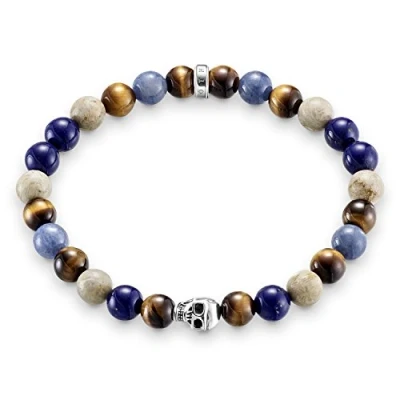 Imagen de THOMAS SABO Pulsera Plata de Ley 925 A1532 926 7 L19, 19 cm, Multicolor