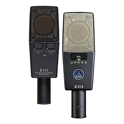 Imagen de AKG C414XLS/ST C 414 xls/st microfono estudio kit 2 micros + maleta aluminio