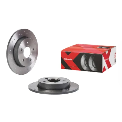 Imagen de BREMBO 08.A029.2X Disco de freno 265 11 5 macizo, perforado revestido FORD: Focus 2, C Max, 2 Limousine