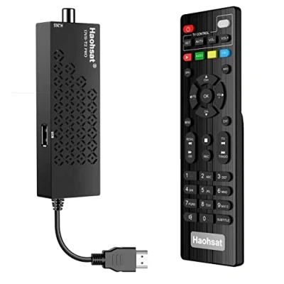 Imagen de Decoder Pro, Digitale Terrestre 2023, DVB T2 HDMI TV Stick, Dolby HD 1080P H265 HEVC Main 10 bit, Supporto USB Multimedia/WiFi/PVR, Includere 2in1 Telecomando