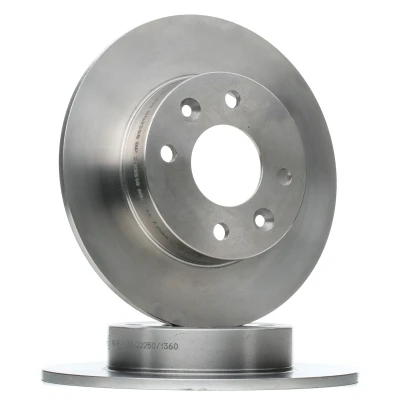 Imagen de DELPHI BG2258 Disco de freno 238 8 4 macizo aceitado sin procesar cojinete rueda, anillo sensor ABS RENAULT: CLIO 1, Super 5 Hatchback