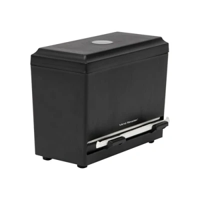 Imagen de Mind Reader Dispensador de popote, negro, 9.25 pulgadas largo x 4.5 ancho 7.5 alto