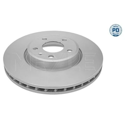 Imagen de MEYLE 183 521 1129/PD Disco de freno Eje delantero 318 30 5 112 ventilado revestido láminas zinc altamente carbonizado AUDI: A4 B9 Avant
