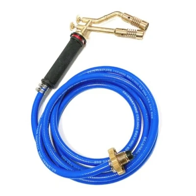 Imagen de Rtppyakk Soplete de soldadura alta temperatura, plata, cobre, aluminio, herramientas soldadura, quemador gas propano