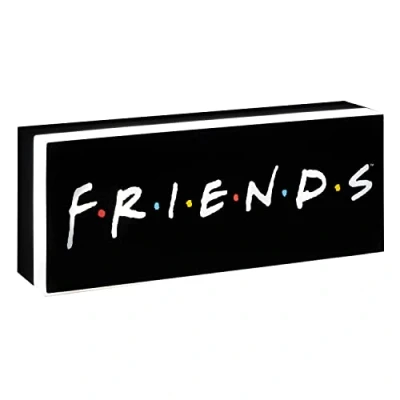 Imagen de Luz Logo FRIENDS Lámpara Oficial de la Serie, USB o a Pilas, Decoración para Fans