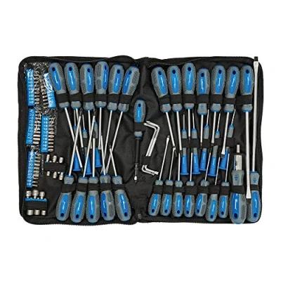 Imagen de Silverline Tools 283983 Juego de Destornilladores, Azul, 100 unidades