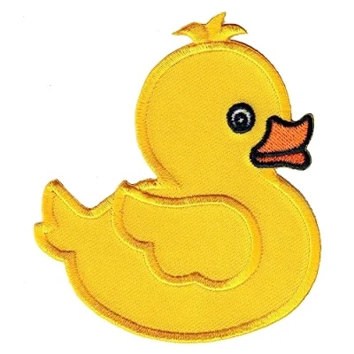 Imagen de PatchMommy Pato Parche Termoadhesivo Bordado para Ropa Parches Infantiles y Apliques Niños