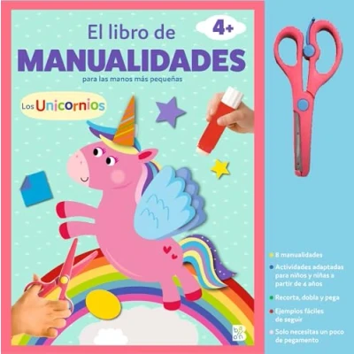 Imagen de MANUALIDADES CON TIJERAS LOS UNICORNIOS (EL LIBRO DE PARA MÁS PEQUEÑOS)