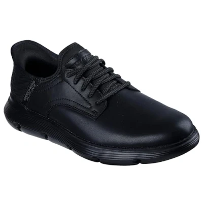 Imagen de Skechers Garza Gervin with Slip in Technology, Zapatos Hombre, Black, 48.5 EU