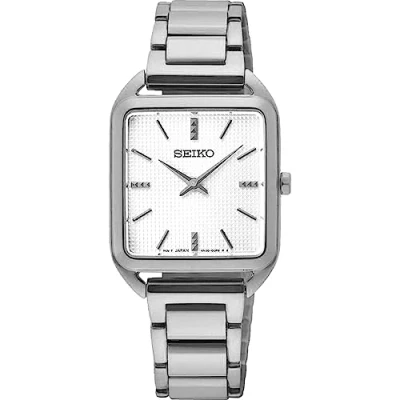Imagen de Seiko Reloj Analógico para Mujeres de Cuarzo con Correa en Acero Inoxidable SWR073P1