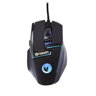Imagen de Nacon Ratón Gaming PCGM 350L Con Luces De Fondo Multicolor, 7 Botones, 250 a 8200 DPI, USB Plug &amp; Play, 1.8 M (PC)