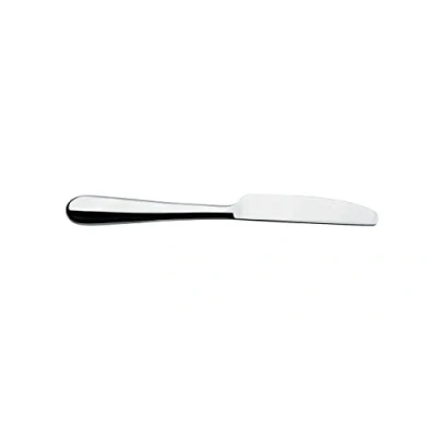 Imagen de Alessi 5180/6M Nuovo Milano Juego de cuchillos postre (6 piezas), color plateado