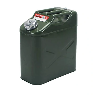 Imagen de YCXYC 5L,10L,15L,20L Bidón Gasolina,Bidon Gasolina,Hierro para Combustible,Bidón Carburante Gasolina Metalico con Boquilla Flexible De Reserva Exterior,15L