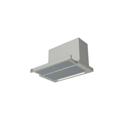 Imagen de Electrolux LFP616X Campana extractora extraíble, 60 cm, 3 velocidades, Potencia máxima 440 m3/h, Control botones, Luces LED, Filtro de carbón lavable antigrasa, Inox, Clase A