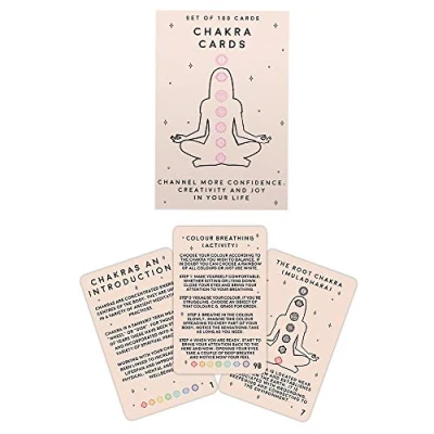 Imagen de Gift Republic GR490094 100 tarjetas de chakras
