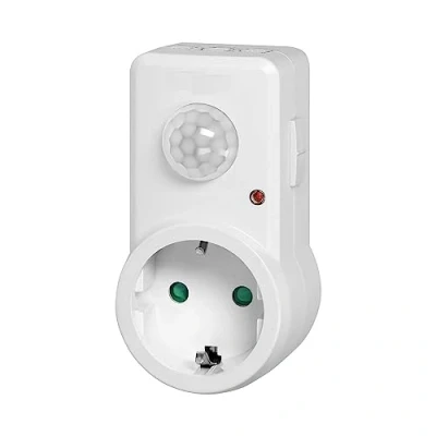 Imagen de Miratic Sensor de Movimiento con Enchufe 120 grados IP20 280W, versión Schuko