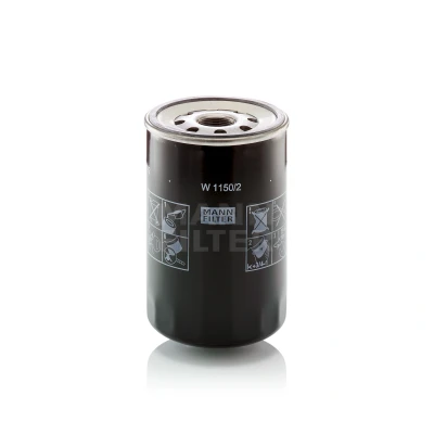 Imagen de MANN FILTER W 1150/2 Filtro de aceite 1 1/8 16 UN enroscable