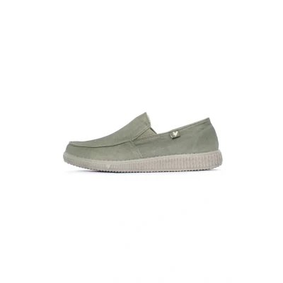 Imagen de PITAS WP150 Slip ON Washed Mocasines de Hombre Náuticos Casual Zapatillas Verano Zapatos Casuales y Cómodos Calzado Walkinpitas Verde Kaki 44
