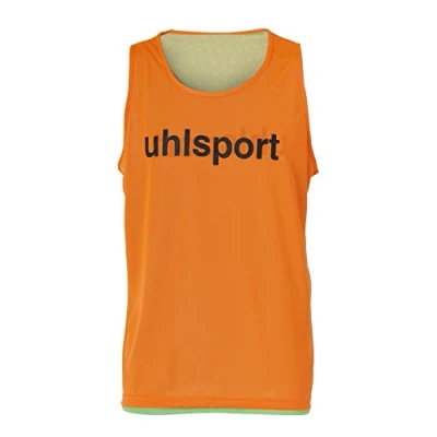 Imagen de Uhlsport Training Bib Peto Reversible, Hombre, Naranja, XS/S