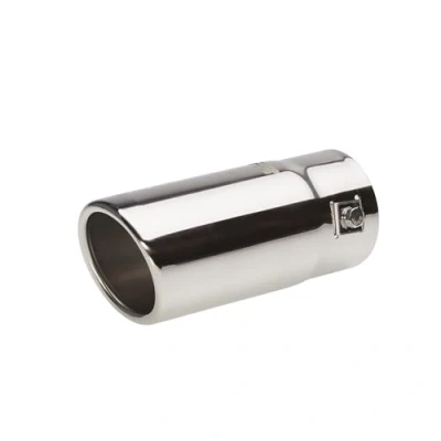 Imagen de Simoni Racing TRX/08 Cola de Escape 63mm recto, oval Acero fino 140mm
