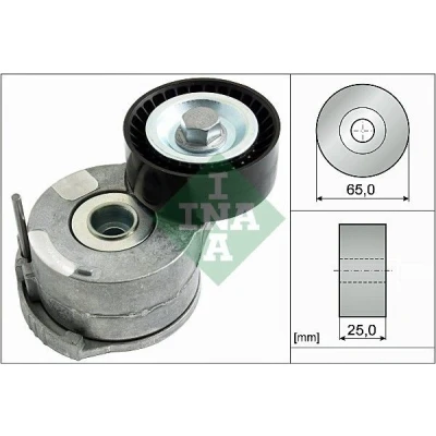 Imagen de INA 534 0403 10 Brazo tensor, correa trapecial poli V FORD: C Max 2, MONDEO 4 Stufenheck, S Mk1