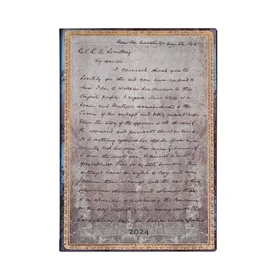 Imagen de Paperblanks Agendas de 12 Meses Flexis Tapa Blanda 2024 Frederick Douglass, Carta a Favor los Derechos Civiles Apaisado Midi (125 x 175 mm)
