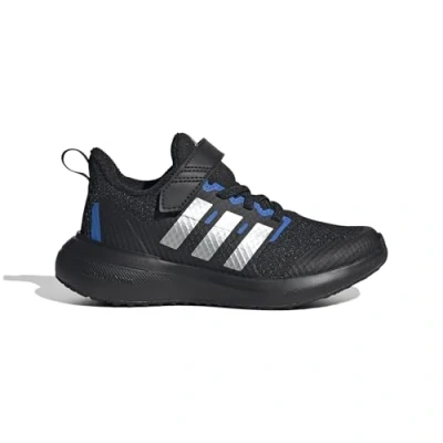 Imagen de adidas Fortarun 2.0, Zapatillas Unisex niños, Core Black Silver Met Bright Royal Strap, 38 EU